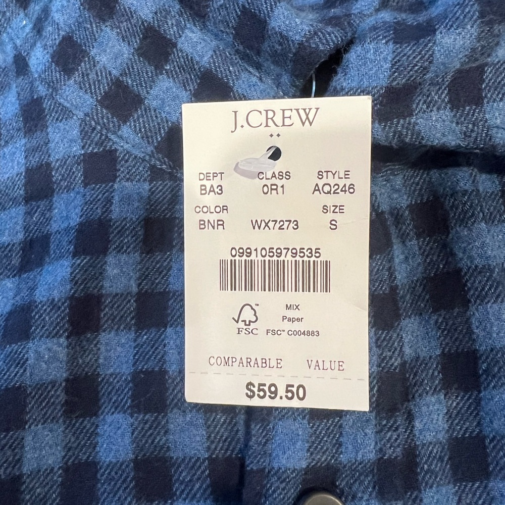 J.Crew flannel - Picture 4 of 4